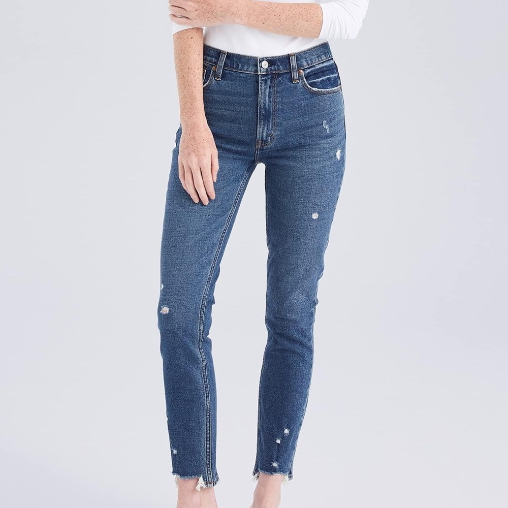 Abercrombie curve love, the skinny high rise, size 12 jeans